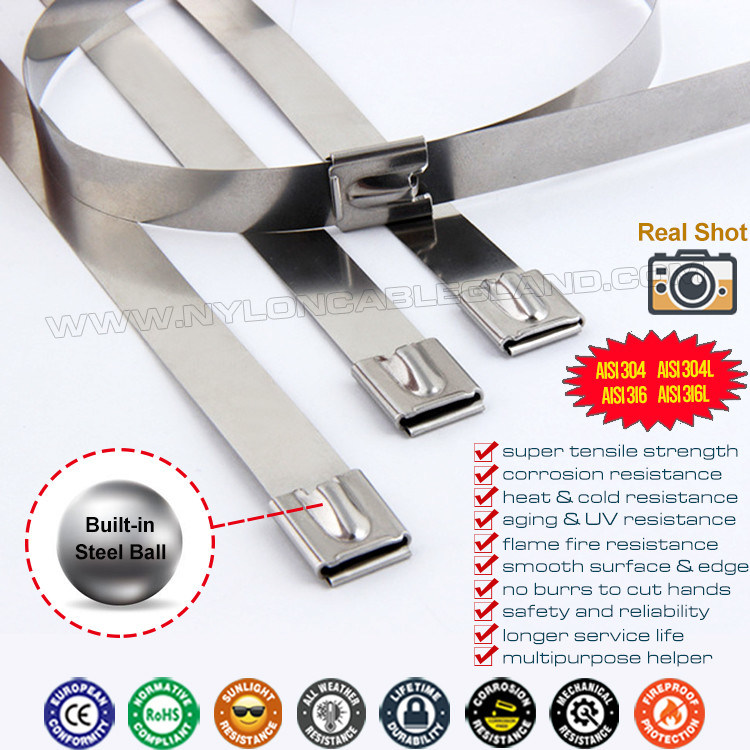 Self-locking Metal Cable Ties